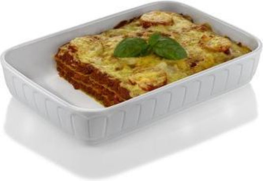 Hendi rechthoekige ovenschaal – porselein – thermoshock bestendig – 4,8l – 380x260x70 mm