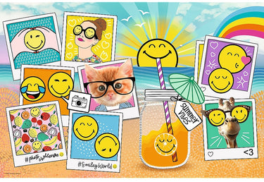 Trefl puzzel - smiley world vakantie - 300 stukjes karton.