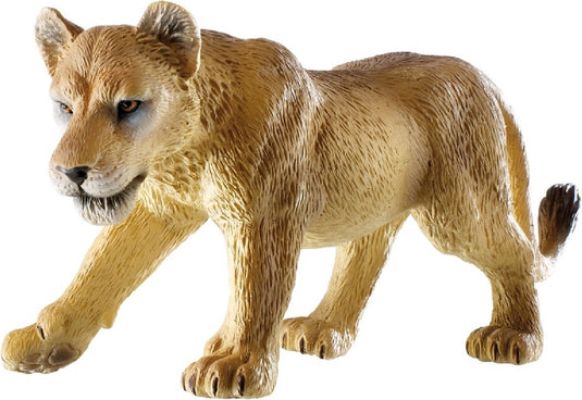 Bullyland 63681 – speelfiguur en verzamelfiguur leeuwin – ca. 9,5 cm – levensecht en detailrijk vormgegeven – ideaal als educatief speelfiguur en klein cadeautje voor kinderen vanaf 3 jaar.