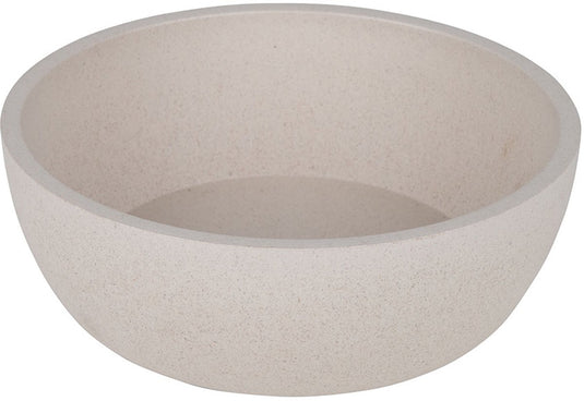 District 70 bamboo hondenvoerbak – 2-pack – merengue – maat s – anti-slip – voer waterbak hond