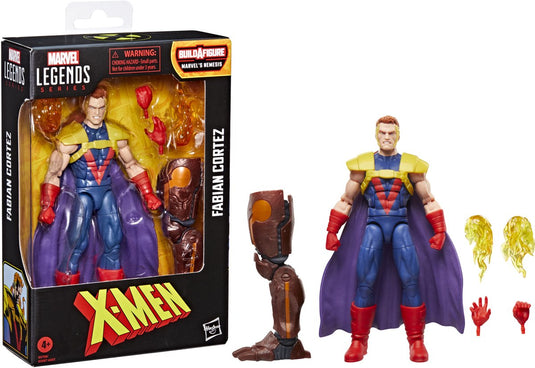 Marvel hasbro x-men legends action figure fabian cortez (baf: 's nemesis) 15 cm action figuur
