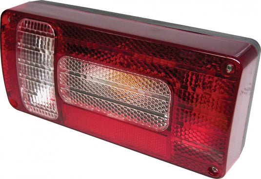 Carpoint achterlicht 12v met 6 functies 220x100mm - rechts