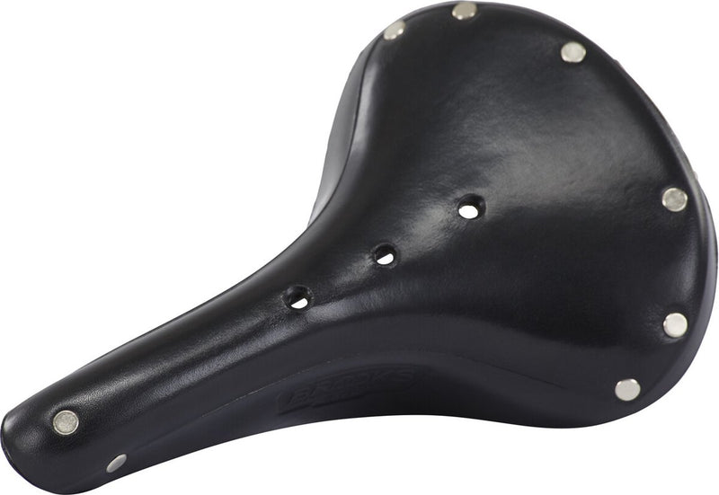 Load image into Gallery viewer, Brooks b17 klassiek zadel - zwart leer, premium kwaliteit
