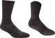 Bbb cycling merino winterfeet wielrensokken – wintersokken wielrennen 18 cm – wielersokken - zwart - 35 38 – fietssokken heren en dames - bso-18