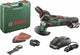 Bosch advancedmulti 18 multitool - met koffer - met 1x 18 v accu en lader