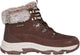 Skechers trego - snow worries dames wandelschoenen - chocolate