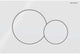 Geberit sigma 01 bedieningspaneel - wit