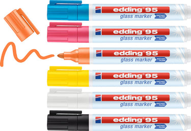 Glasmarker edding e-95 viltpunt 1,5-3 mm