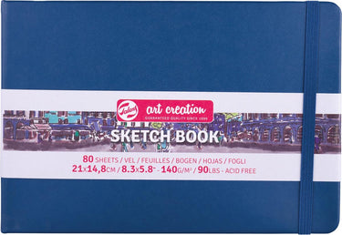Talens art creation schetsblok 21x14,8cm - 80 vellen - blauw