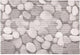 Differnz multi mat - stones - 100% pvc - 65 x 45 cm - grijs