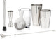 Viski essentials cocktailset - roestvrijstaal - 7-delig
