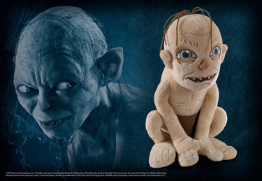 Noble collection the the lord of the rings pluche knuffel gollum 23 cm bruin