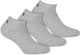 Fila - invisible socks 3-pack - unisex sokken - 39-41 - grijs