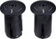 Bbb cycling aluminium stuurdoppen fiets screwon - aluminium end caps racefiets mtb - voor ⌀ 18 - 22mm sturen - 2 stuks - zwart - bht-97