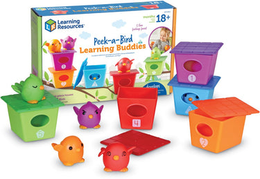 Learning resources peek-a-bird learning buddies - 3+