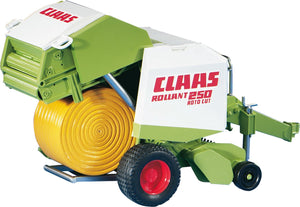 Bruder tractor aanhanger ronde balenpers claas rollant 250