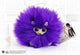 The noble collection harry potter pluche knuffel pygmy puff 15 cm paars