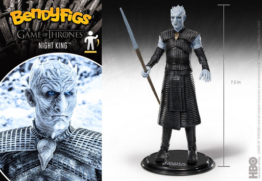 Noble collection game of thrones - bendyfig figuur - knight king