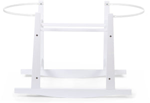 Childhome wiegstandaard voor moses mand - dennenhout - wit - 85 x 46 x 54 cm