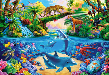 Castorland wild nature puzzel 1000 stukjes