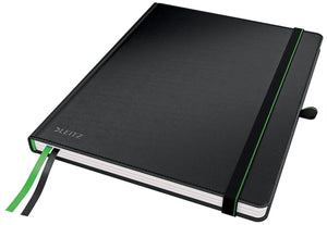 Leitz complete notitieboek ipad formaat geruit - met hardcover - zwart