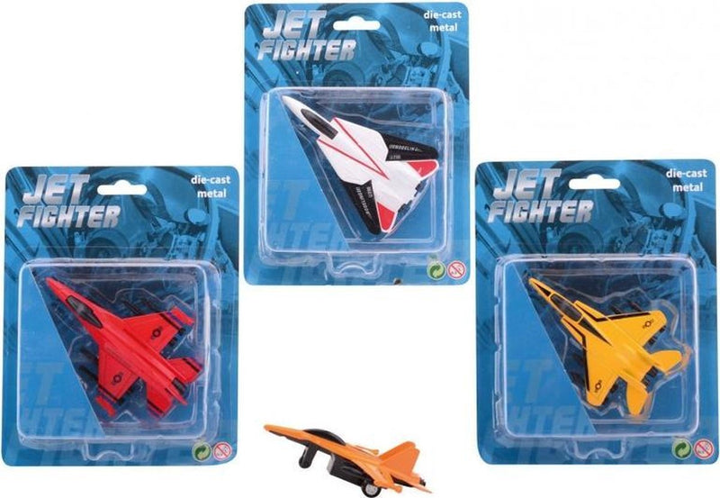Load image into Gallery viewer, Johntoy die-cast camouflage straaljager
