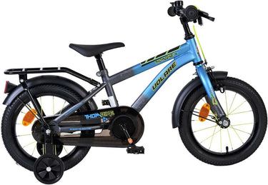 Volare thombike kinderfiets - jongens - 14 inch - blauw grijs
