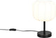 Rl live your light reality madeline - tafellamp - zwart mat - excl. 1x e27 4 w - snoerschakelaar - casalum