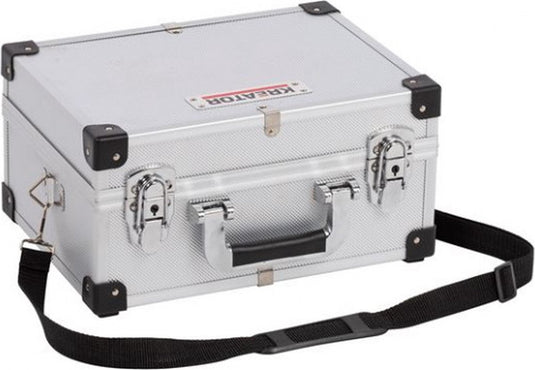 Kreator krt640101s gereedschapskoffer - 420 x 300 x 125 mm - zilver - (geleverd zonder gereedschap)
