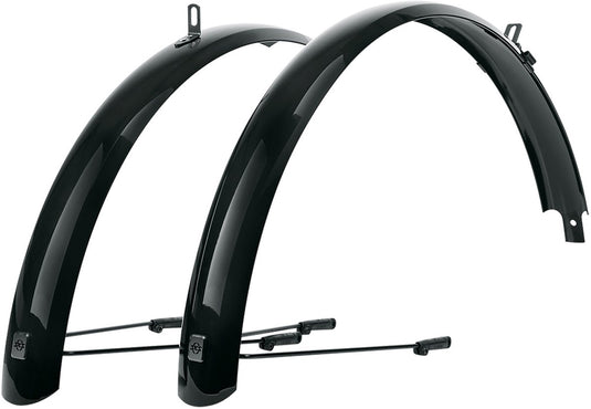 Sks bleumels basic spatbord set, zwart