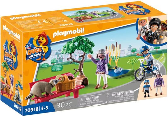 Playmobil duck on call - politieactie. pak de dief! - 70918