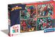 Clementoni puzzels marvel spiderman, 4in1