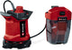 Einhell accu vuilwaterpomp ge-dp 18 25 ll li solo - power x-change - 18 v li-ion - max. levercapaciteit: 7.000 l u - max. opvoerhoogte: 5m - max. dompeldiepte: 4m - afzuigend tot: 1mm - eco boost modus - excl. accu en lader