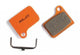 Xlc bp-o07 tektro remblokjes - oranje - schijfremmen - set a 2 stuks