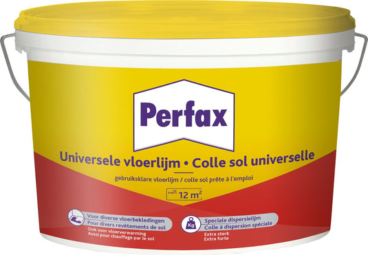Perfax vloerlijm 3 kg | universele hechting voor pvc textiel | snelle eindsterkte gemakkelijke applicatie | transformeer jouw vloerprojecten!