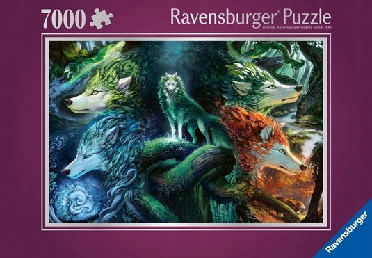 Ravensburger puzzel fluisteringen van het bos 7000 stukjes volwassenen.