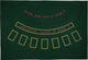 Longfield black jack kleed 130 x 90 cm – groen vilt – casino spel accessoire voor thuis – engelhart
