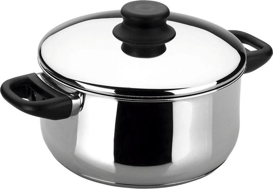 Lacor garinox kookpot met deksel - ø 18cm - 2l