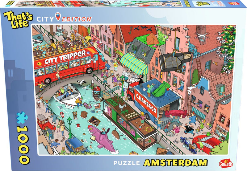 Load image into Gallery viewer, Goliath that's life city edition: amsterdam legpuzzel - 1000st.
