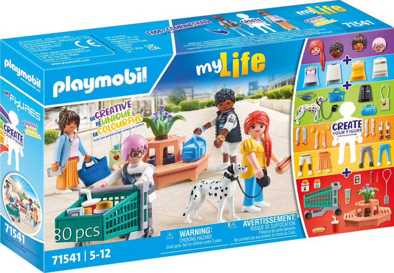 Load image into Gallery viewer, Playmobil my life my figures: shopping - 71541

