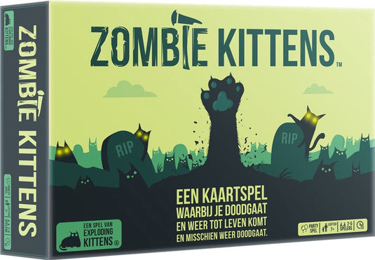 Exploding kittens zombie kittens - kaartspel