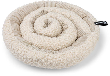 District 70 swirl – snuffelmat voor honden | stimuleert speurgedrag mentale activiteit - merengue - ø 34 cm