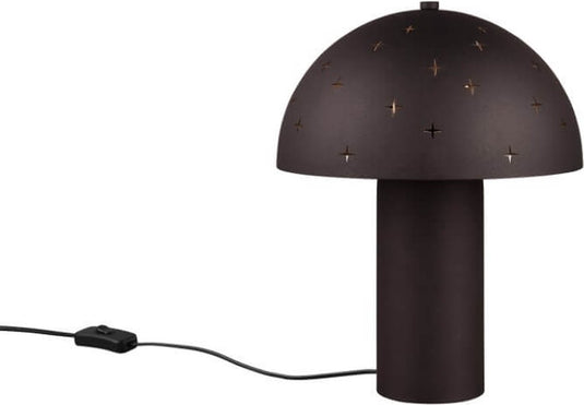 Rl live your light reality seta - tafellamp - zwart mat - excl. 1x e14 28w - snoerschakelaar