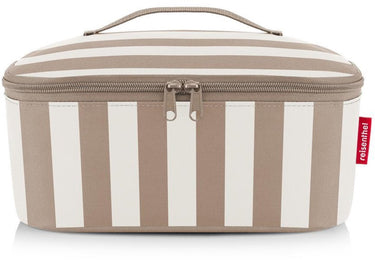 Reisenthel coolerbag m pocket koeltas - 4,5l - summerstripes coffee zand