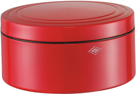 Wesco classic line gebaksdoos met deksel | 4 liter | metaal - roodoranje | koekjesdoos | special edition kerstmis