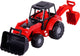 Cavallino junior graafmachine tractor rood