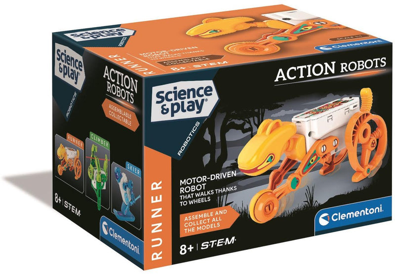 Load image into Gallery viewer, Clementoni wetenschap en spel action robots - runner
