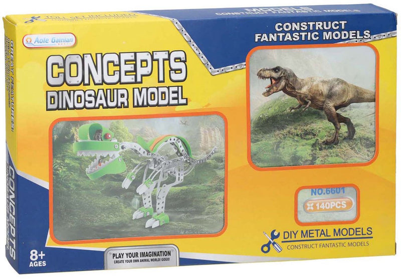 Load image into Gallery viewer, Lobbes speelgoed bv metalen bouwset dino t-rex
