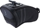 Bbb cycling curvepack reflect zadeltas fiets - racefiets tas tarpaulin - reflecterend tasje - zwart - maat l - bsb-13l