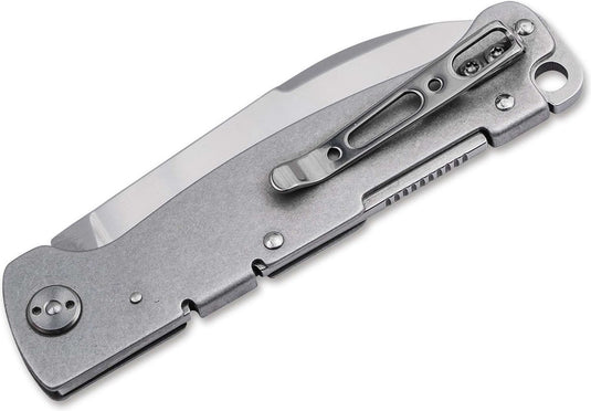 Böker plus atlas backlock, droppoint, stonewash